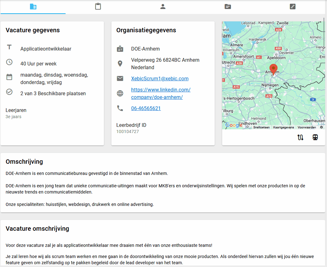 Vacaturedetails nieuw