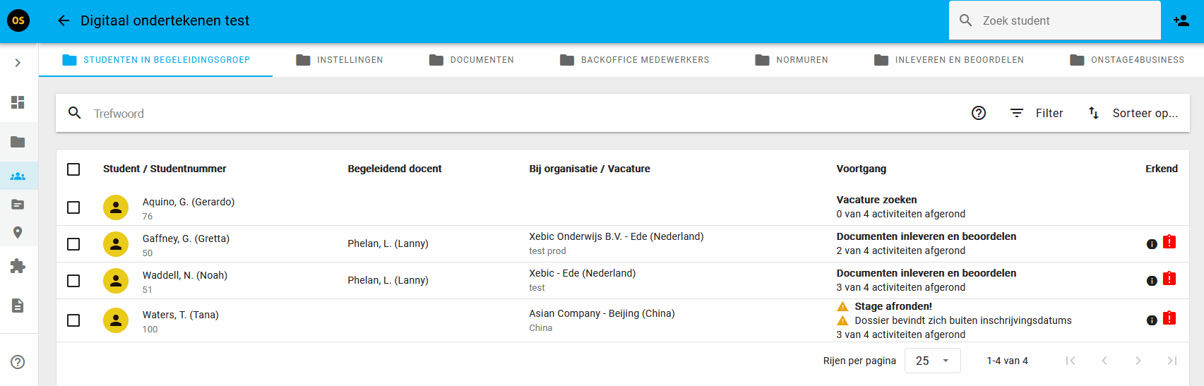 Begeleidingsgroep student
