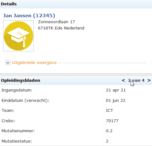 Opleidingsbladen