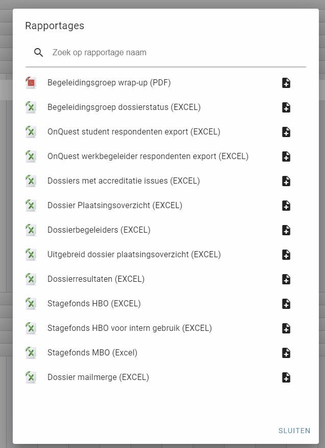rapportage