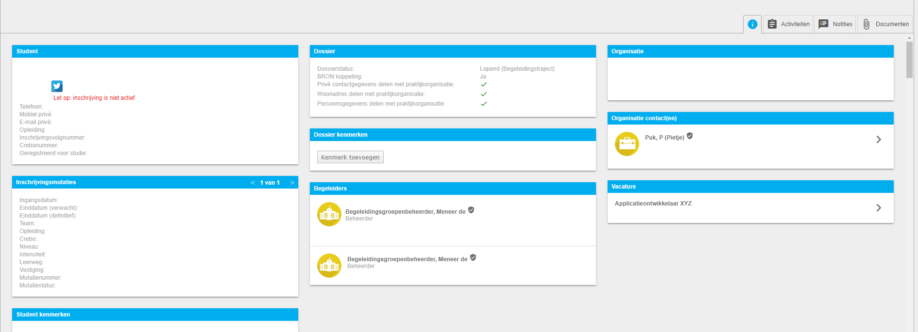 studentinfotab